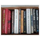 Box of asst gun books