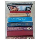 Hunting books, coin book, etc