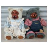 Pair of limited edition Raikes Bears: Emily 39 of