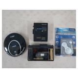 Portable CD player, cassette players, weather