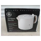 GE 32 oz hot pot, NIB