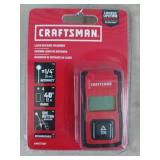 Craftsman laser distance measurer, new