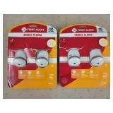 4 new first alert smoke alarms