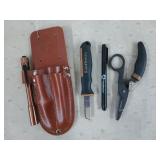 Southwire 4 Pc set in leather holster