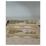 40 rounds .340 WBY MAG 250 gr partition