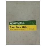20 rounds 7mm Rem Mag