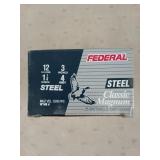 25 rounds 12 ga 3" 1 1/4 oz 4 shot shells