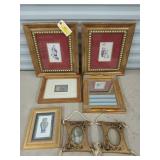 Framed wall hangings, home decor, large frames