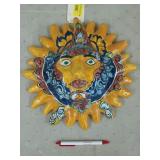 Ceramic wall art 12"