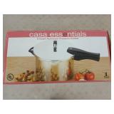 5 quart aluminum pressure cooker, new