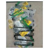 25 new matte black drawer / door pulls 7"