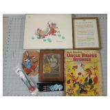 Walt Disney Uncle Remus stories 1947, framed law