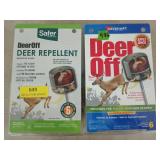 New 12 ct deer off deer repellent stations-stakes