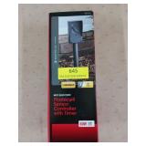 New matte black photocell sensor controller w/