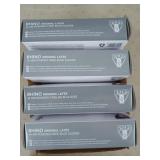 4 boxes of latex gloves 14 mil