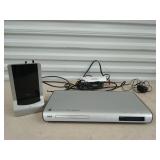 RCA DVD player, antenna, av-rf modulator, cords
