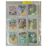 1978 Topps Oakland A