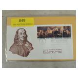 July 4th 1976 first day of issue stamps, 11