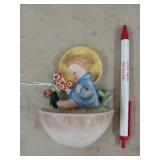Goebel Hummel Holy Water Font Angel Cloud wall