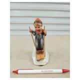 Goebel Hummel "Skier Boy" figurine U.S. Zone