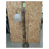 Brass? floor lamp 58"