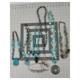 Exquisite turquoise jewelry collection