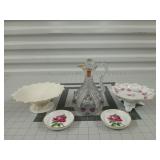 Asst lovelies, yellow glass