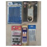 Needle files, sanding kit, LED work light,