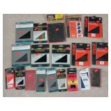 Large assortment of welding shades and lenses