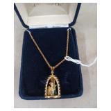 Goebel Hummel "honey lover" necklace and pendant