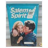 Metal Salem lights cigarette sign 14x9
