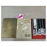 The Olmos yearbooks 1952, 1955 Alamo heights