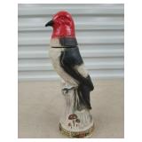 Jim Beam bird decanter 13"