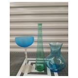3 pcs asst glass