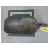 Large galvanized ice scoop