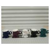 5 ct Frankoma GOP elephant mugs 1994-1998
