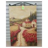 Canvas wall hanging 38.5 x 24