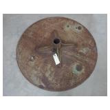 30" metal base w/ 1.5" hole
