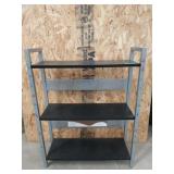 3 tier shelf unit 36 x 28 x 9.5