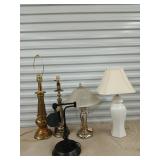 5 asst lamps