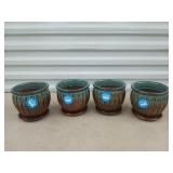 4 new planters 5 x 5.5