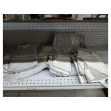 Box of assorted leather scraps