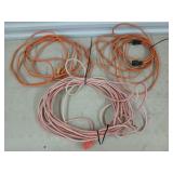 2 ct 25 ft extension cords, 50 ft extension cord