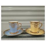 The Royal collection fine bone china cups &