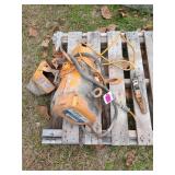 Kito Peerless electric 1 ton chain hoist, worked