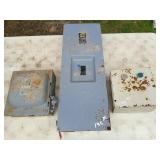 Square D safety switch, enclosed circuit breaker