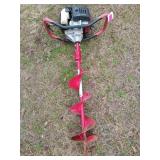 Earthquake auger w/ Viper 43cc engine, has