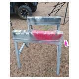 Metal saw horses 28 x 31