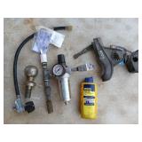 Propane regulator, fishing rod holder, 2 5/16"