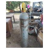 175-200# liquid oxygen bottle, over half full